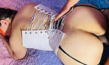 Neighbor's Mexican Wife Takes It Doggy Style