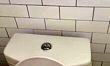 roommate thongs spark crazy hard dick jerk then bathroom fuck