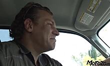 Busty Amateur Facial Blast