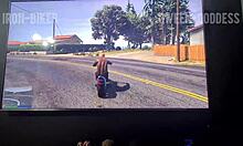 i bet with my stepbro on video game... lost the bet short