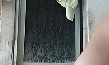 look at this innocent latina curvy girl bathing on spy cam 😍🛁