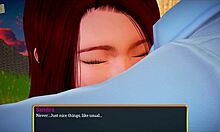 Teen Family Game Turns Erotic with Brunette Tits