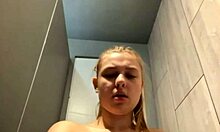 Crazy BBW Teen Squirts Wildly During Public Gym Fuck Session