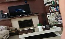 alineflavio's cute blonde maid milf couple homemade pounding feels so damn good