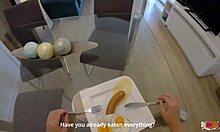 i creampie stepmom's mouth and ass before breakfast