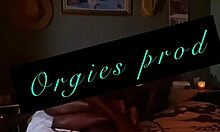 Smooth ebony pussy takes sideways bedroom fuck from bbc lover