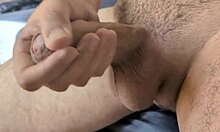 Morning Cumshot Feels Best On Huge Cock Close-Up Solo