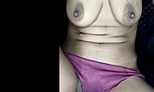 real homemade with loud talk and natural curves bouncing