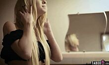 Stepmom Milf Seduces Stepdaughter Teen in Outdoor Lesbian Play