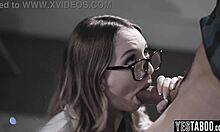 Mature Teacher Pounds Petite Blonde Teen Bent Over Classroom Desk