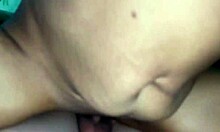 Man fucks stepdaughter's pussy doggystyle hardcore