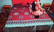 Fucking my friend's big-ass wife doggystyle on all fours