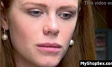 yo, ella hughes caught shoplifting and bent over for hardcore doggystyle punishment at work