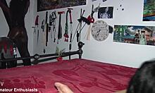 who wants to fuck this tattooed italian milf's tight ass in a wild double penetration orgy?!