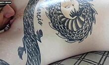 He kisses my friend then fucks us both creampie in my tight ass