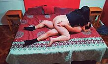 Fucking my friend's big-ass wife doggystyle on all fours