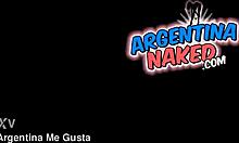 incredible gaping latina teen ass fucked to mouth then cumshot fills her glasses