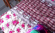 mexican schoolgirl alone gets surprised by hard visitor