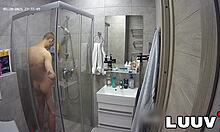 Luuv Abbadon showers and shaves body smooth for reality show debut