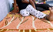 Desihotcouple Indian Wife's Homemade Handjob Blowjob Footjob