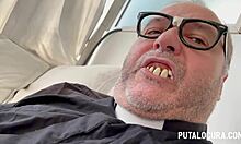 bolivian sinner gets punished and fucked raw by priest damian