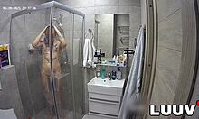 Luuv Abbadon showers and shaves body smooth for reality show debut