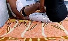 Desihotcouple Indian Wife's Homemade Handjob Blowjob Footjob