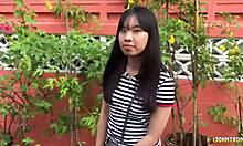 johntronx pounds young thai hairy pussy pov creampie doggystyle