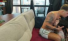 i met gabe at the tattoo studio took her home and fucked that tight ass