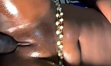 biggest nigerian dick pounds two crying lesbians until they squirt and gap