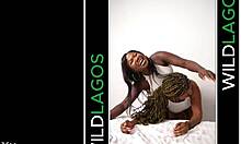 Curvy ebony babes bent over screaming on big black cocks doggystyle cowgirl riding in threesome