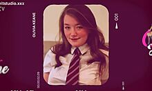 yo this british student fingering her pussy and ass looks so naughty