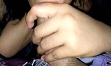 dios mio que mucho semen en mi boca y traga todo