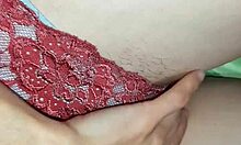 our wet panty threesome ends with screaming pussy orgasms