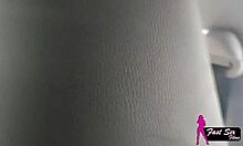 i'm like showin off my fat ass on street n the delivery dude just pulls over n eats my pussy in his car!!