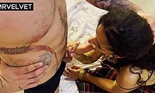 Hairy hippie slut creams on monster cock bareback