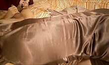 t slut bends over in satin lingerie panties for doggy fuck rimjob lick ass pov blowjob