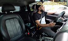 i'm obsessed with this delicious blonde big ass milf's wet car blowjob and creampie finish