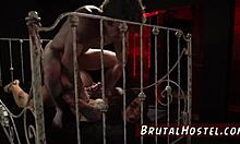 Bound Brunette Teen Tourist Takes Intense Interracial ANAL Domination