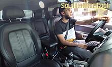 i'm obsessed with this delicious blonde big ass milf's wet car blowjob and creampie finish