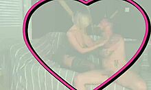 Lisa's incredible milf ass and tits pounded hard by two stallions