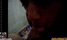 Wife blows hubby in lingerie trailer 😍💦🔥