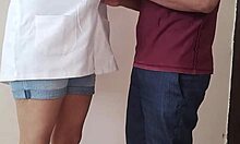 nurse trainee slurps doctors bbc in secret cabin