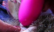 homemade close-up of amateur's huge throbbing clit during intense pussy orgasm