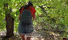 Stranger Public Blowjob Ends in Crazy Cumwalk Facial Cumshot