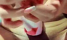 want so much dick i had to make my own homemade dildo toy colombian style