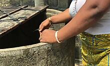 Real Naija Homemade Pornstar Tits Bounce in Outdoor Lingerie Fuck