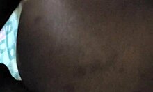 Short curvy ebony shakes fat ass in tight pussy doggystyle moans