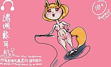 OH GOD, DADDY! Ghost Father Ravages Me in the Study Room Extra Scene!!