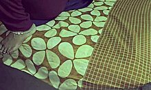 Sexy Indian Girlfriend Spreads Legs for Boyfriend's Big Cock Doggystyle